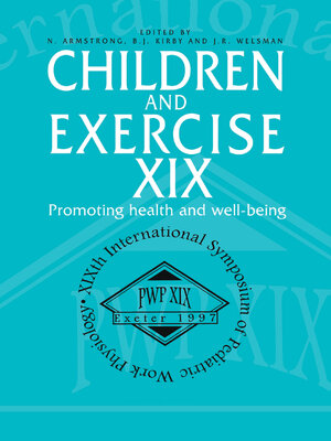 cover image of Children and Exercise XIX